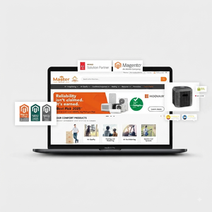 แพลตฟอร์มการพัฒนาสำหรับนักพัฒนา Magento ระดับ Elite ของ UNIVENTURE และกรอบการทำงานส่งเสริมแอปพลิเคชันอีคอมเมิร์ซเชิงกลยุทธ์เพื่อสร้างอิทธิพลต่อแบรนด์ - Product Image 1