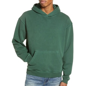 Sudadera con Capucha de Forro Polar Liso para Hombre, Venta al por Mayor OEM, Poliéster/Algodón, Secado Rápido y Transpirable - Product Image 1