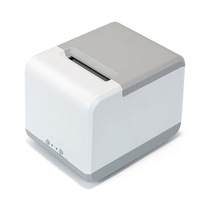 Printer Label Termal Portabel TP401 & USB untuk Cetak Label Harga & Tiket di Toko Minuman Teh Susu