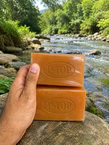 สบู่ซักผ้า P-Top Natural Eco-Friendly ความเข้มข้นสูง สำหรับซักผ้าทุกประเภท ทุกสภาพผิว ขนาดปกติ สบู่ก้อน แบบถ่ายเทความร้อน - Product Image 2