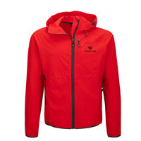 Veste softshell d'hiver pour homme, respirante, coupe-vent, écologique, pour usage extérieur, col à capuche, grande taille, logo sur le devant