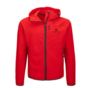 Veste softshell d'hiver pour homme, respirante, coupe-vent, écologique, pour usage extérieur, col à capuche, grande taille, logo sur le devant - Product Image 1