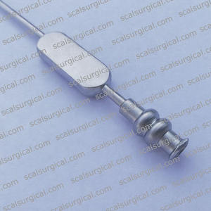 Tubo de succión para senos maxilares de acero inoxidable de grado alemán, cánula de succión para senos ORL para cirugía plástica oral - Product Image 3