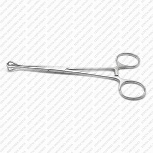 Pinzas para Tejidos Babcock de 6.4 Pulgadas, Instrumento Quirúrgico Veterinario de Acero Inoxidable, Pinzas para Sujetar Tejidos, Certificación OEM CE - Product Image 2