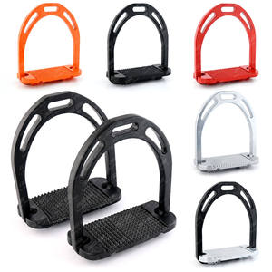 Estribos de Seguridad para Caballos, Ligeros, Clásicos, de Acero Inoxidable, Material Sólido, Diseño Antideslizante, Protección para Tobillos, Equitación - Product Image 3