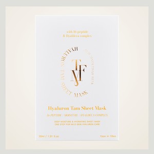 มาส์กหน้า- แผ่นมาส์กหน้าเกาหลี K-Beauty Tapomi Hyalruron Tam 10 แผ่น ผลิตในเกาหลี ด้วยกรดไฮยาลูโรนิก - Product Image 3