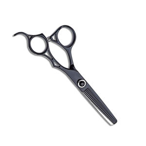 Professional Hair Cutting Scissor & Thinning Scissor Set Stainless Steel <b>Blade</b> with Plastic Handle for <b>Barber</b> Salon Use - Product Image 4
