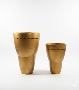 Jarrones de Pedestal de Aluminio Antiguo, Decorativos, en Cascada, para Decoración de Hogar de Lujo, Modernos, para Arreglos Florales y Bodas - Product Image 3