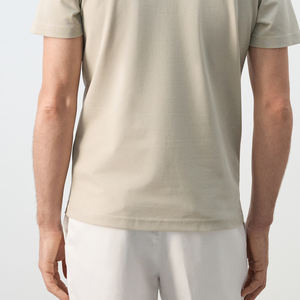 Polo décontracté pour homme, col rabattu, couleur unie, design élégant, service OEM, prêt pour le bureau, collection 2026, prix abordable - Product Image 6