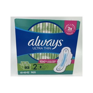 Serviettes hygiéniques Premium Always Ultra Thin, haute absorption, protection féminine, confort optimal pour un usage quotidien - Product Image 2