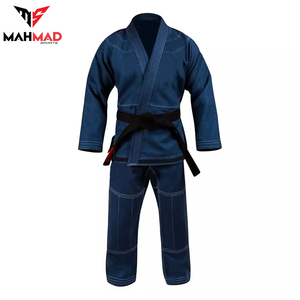 Kimono de Jiu-Jitsu blanc professionnel, uniforme de BJJ personnalisé pour hommes, uniforme de Jiu-Jitsu brésilien à prix avantageux - Product Image 4