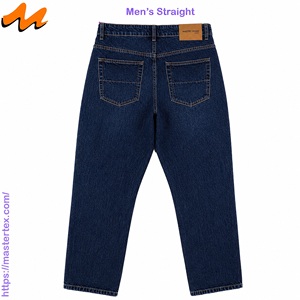 Jeans de Mezclilla para Hombre Martes, Corte Recto, Lavado a la Piedra, Desgastados, Cintura Media, Estilo Vintage, Transpirables para Invierno, 100% Algodón, 11.80 OZ, con Botones - Product Image 2