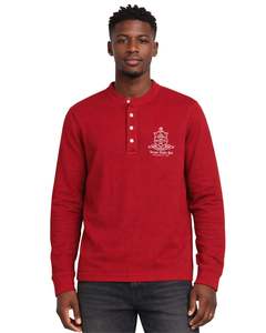 Maglia Henley Waffle con Stemma Kappa Alpha Psi, Abbigliamento per Fraternità Greca con Design Classico, Comfort Premium e Vestibilità Elegante - Product Image 1