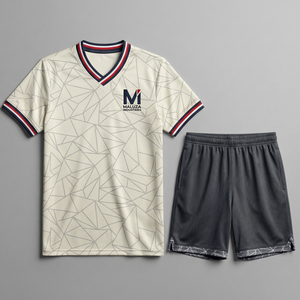 Ensemble short et maillot d'entraînement de basketball premium, respirant, uniforme sportif personnalisé, tenue d'équipe, style streetwear MALUZA INDUSTRIES - Product Image 1