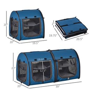 Zaino Trasportino Lusso Casual per Gatti, Borsa da Viaggio Portatile con Chiusura a Cerniera e Fantasia Animale per Proprietari di Gatti in Movimento - Product Image 2
