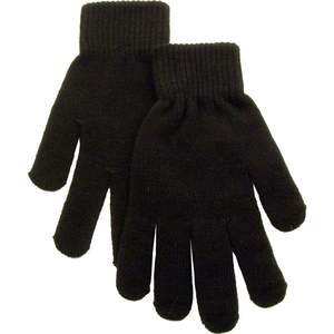 Cold Weather Cotton/Polyester/Spandex Thermal <b>Gloves</b> Seamless Knit Wrist <b>Touchscreen</b> Outdoor Winter Liner Daily Use Cold - Product Image 2