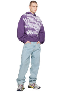Sweat-shirt à capuche en coton biologique pour homme, imprimé en relief, graphique personnalisé, streetwear durable, fournisseur OEM en gros - Product Image 2