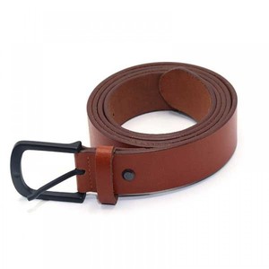 Cinturón Casual de Cuero Vacuno para Hombre de RAHRAJ ENTERPRISES, Ajustable, con Hebilla de Calavera de Aleación, 3.5cm de Ancho, 110cm de Largo, Duradero - Product Image 2