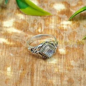 925 Sterling Silver Handmade Natural Moonstone <b>Ring</b> for Women Vintage Filigree Designer <b>Statement</b> <b>Ring</b> Wholesale Silver <b>Ring</b> - Product Image 5