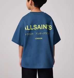 Vintage <b>Acid</b> Wash <b>Drop</b> Shoulder T Shirts for Boys New Children's Washed Gradual Color Heavyweight Oversized 100% Cotton Teshirt - Product Image 4