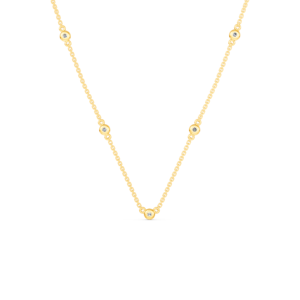 14K 9K 10K 18K Solid Gold Lab Diamond Necklace IGI Certified Ethical Fine Jewelry Manufacturer Wholesale RJC OEM ODM NK706466 - Product Image 2