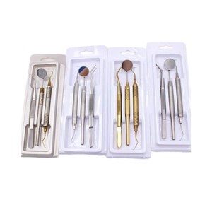 Kit d'examen dentaire professionnel avec poignée ergonomique, 3 positions de mâchoires, matériau de haute qualité, certifié CE, incluant miroir et pinces - Pour - Product Image 4