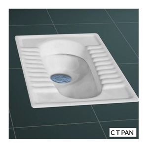 Orissa Pan siège de toilette pour accroupi Design moderne Durable indien salle de bain sanitaire haute qualité en céramique - Product Image 1