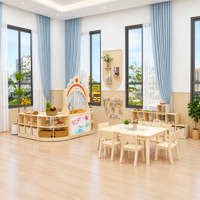 Hikeylove Mobilier en bois Montessori pour la maternelle et la garderie, fabricant de tables et chaises pour centres d'apprentissage