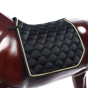 Tapis de selle de haute qualité pour chevaux, couverture de selle d'équitation personnalisable en coton, équipement équin - Product Image 5