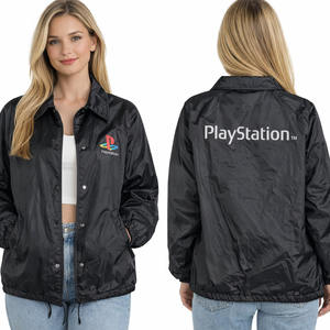 OEM/ODM Wholesale Manufacturer Custom Puffer <b>Jacket</b> Stand Gaming Logo Printing Eco-Friendly Waterproof Windbreaker Winter - Product Image 1