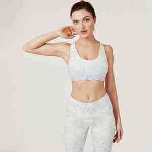 New High Elastic Winter Sportswear Fitness High Collar <b>Long</b> <b>Sleeve</b> Gym <b>Top</b> 2 Pieces Jacket Shorts With Pockets Yoga Set - Product Image 5