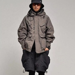 Veste de pluie personnalisée, veste imperméable pour homme, coupe-vent, veste softshell d'extérieur pour homme, fabrication de vêtements de pluie - Product Image 6