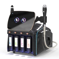 HydroGlow Pro Water Peel con mesoterapia sin aguja TDA Dispositivo 2 en 1: La máquina de hidratación facial definitiva para una piel radiante
