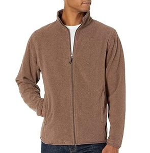 Chaqueta de Forro Polar Sherpa Personalizada al por Mayor, con Cierre, Gruesa, Bordada, Tallas Grandes, Unisex, para Hombre, Transpirable - Product Image 1