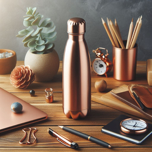 Premium Copper <b>Bottle</b> Wholesale High Quality Elegant Healthy for Hot Selling Itching Copper <b>Bottles</b> for Drinking Use - Product Image 6