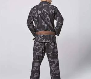 Servicio OEM al por Mayor, Uniforme de Judo Personalizado con Logotipo Impreso por Transferencia de Calor, 100% Algodón, 220g, Resistente a la Contracción, Unisex para Adultos - Product Image 3