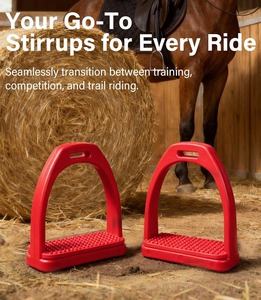 <span class=keywords><strong>Estribos</strong></span> Pulidos <span class=keywords><strong>para</strong></span> Montar a Caballo, Equipo Ecuestre, Construcción Duradera, Suministro de Fabricante Profesional - Product Image 4