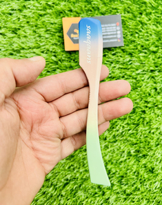 Saaqaans Enterprises Wholesale Single <b>Edge</b> Razor Blade with Blue Tip <b>Plastic</b> Handle Body Shaving Imported Stainless Steel - Product Image 3