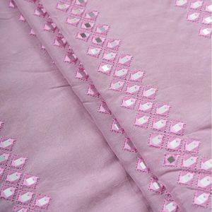 Luxury <b>Sequin</b> Embroidery Fabric Mesh Net Lace Fashion Textile For Women Garment Boutique And Wholesale Exporter - Product Image 2