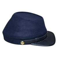 Gorras Kepi de Lana Americana de la Más Alta Calidad con Bordado de Patrones, Gorras Kepi de Estilo Americano de Reproducción