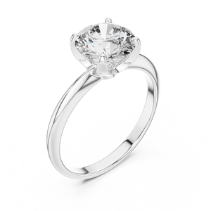 Wholesale 925 Sterling Silver Round Cut Moissanite <b>Diamond</b> <b>Ring</b> Engagement Jewelry OEM ODM Manufacturer Supplier - Product Image 3