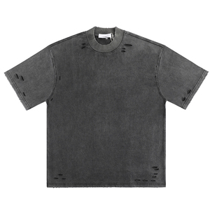 T-shirts personnalisables pour hommes, en coton 100%, style streetwear, impression personnalisée, toutes les couleurs disponibles, respirants - Product Image 1
