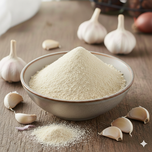 Poudre et granulés d'ail biologique en vrac, qualité alimentaire, ingrédient végétal à base d'ail frais pour les marchés d'exportation en gros - Product Image 3