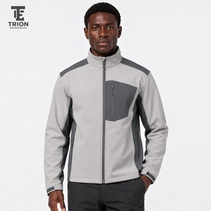 Chaqueta Soft Shell para Hombre, Ligera, Resistente al Agua, Cortavientos, Tejido Transpirable, Ajuste Cómodo, Ideal para Senderismo, Viajes y Deportes - Product Image 1