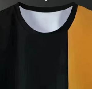 Camisetas de Verano 2026 para Hombre, Moda de Manga Corta, Estilo Casual, Ajustadas o Holgadas, con Diseño a Cuadros y Costuras Personalizables - Product Image 2