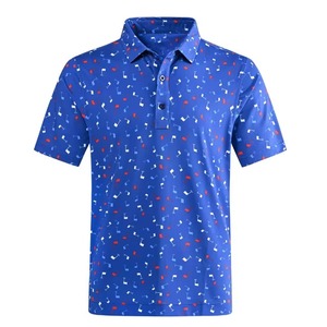 2026 High Quality Men's for Polo T-Shirt Custom Color Anti-Wrinkle Breathable Sublimation Embroidery <b>Screen</b> Printing - Product Image 2