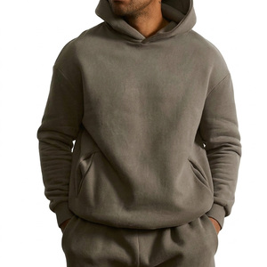 Sudadera con Capucha Extra Grande al por Mayor para Tiendas Minoristas, Sudadera de Moda Urbana, Sudadera de Algodón, Precio de Fábrica - Product Image 3
