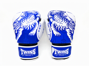 Nouveaux gants de boxe en cuir personnalisés, couleur verte, qualité supérieure, avec fermetures auto-agrippantes et lacets réglables. - Product Image 4