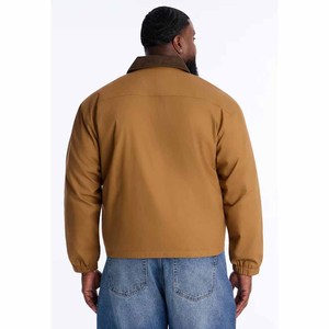 Men's Brown Corduroy <b>Zipper</b> <b>Jacket</b> <b>With</b> Turn-down Collar And <b>Pockets</b> Casual Autumn Shirt <b>Jacket</b> Regular Fit - Product Image 6