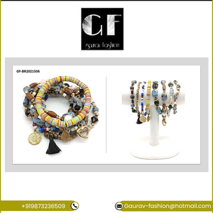 Colección de Pulseras Modernas con Cuentas, Joyería Unisex Hecha a Mano para Uso Casual, Fiestas, Bodas y Regalos - Product Image 5